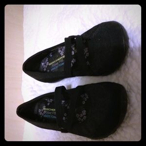 Black Memory Foam Skechers
